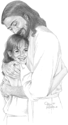 Jesus with a child - 6.gif